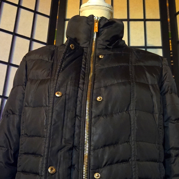 Black Puffer Coat - Picture 9 of 11